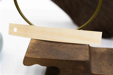 Bordatura per bordi in PVC con venature del legno beige chiaro